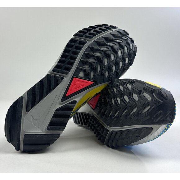 Nike React Pegasus Trail 4 Womens Blue Silver Shoes Sneakers Running DJ6159-401 - Picture 8 of 9